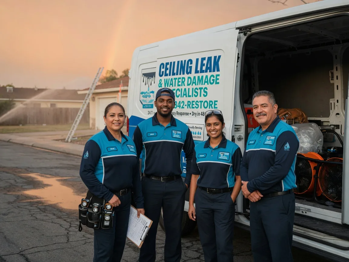 Ceiling Leak Cleanup company in San Benito, TX
